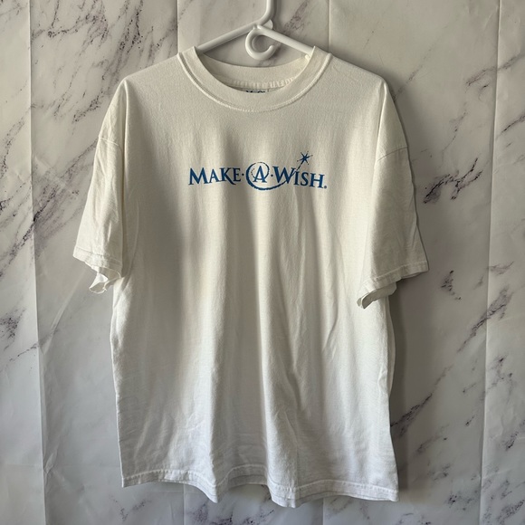 VTG 90s MAKE A WISH FOUNDATION SHORT SLEEVE T-SHIRT ADULT XL - Picture 1 of 9